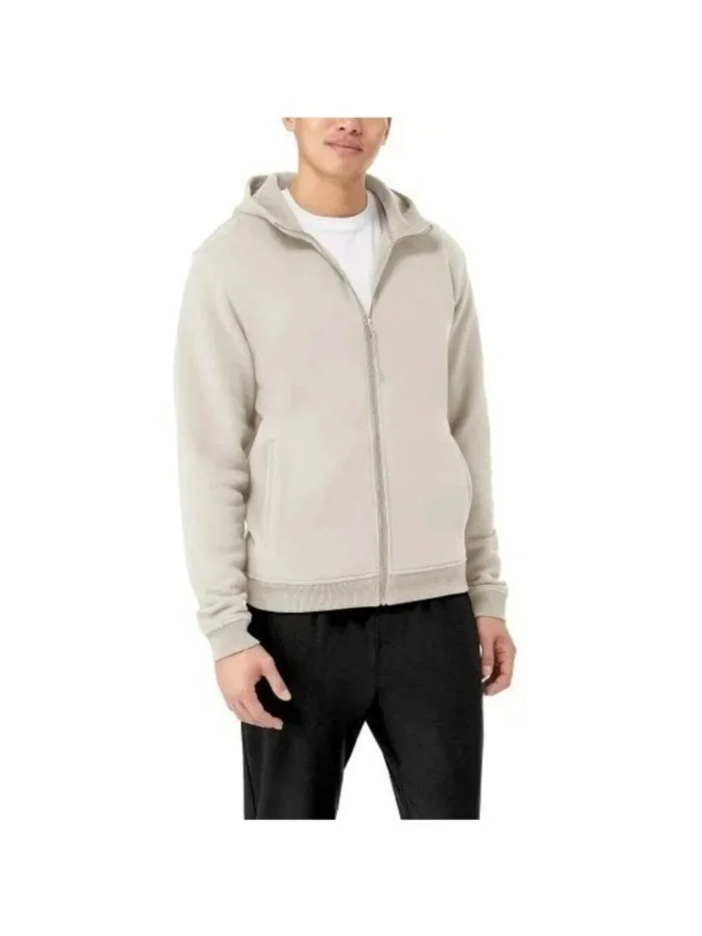 Kirkland Signature Men's XXL Full Zip Hoodie Brushed Fleece N1422
